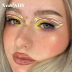 Freshlady X-Brown Flare Contact Lens - Image 4