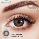 Freshlook Brown Contact Lens - Image 2