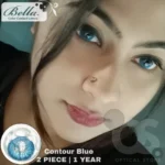 Bella Contour Blue Contact Lens - Image 4