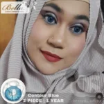 Bella Contour Blue Contact Lens - Image 5