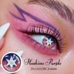 Cosplay Hoshino purple Contact Lens - Image 2