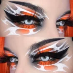 Halloween White Manson Contact Lens - Image 4