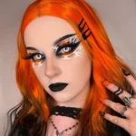 Halloween White Manson Contact Lens - Image 2