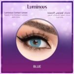 Luminous Blue Contact Lens - Image 4
