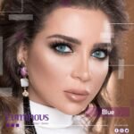 Luminous Blue Contact Lens - Image 2