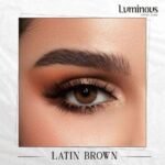 Luminous Latin Brown Contact Lens - Image 4