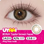 Uyaai DNA Taylor Brown Hazel Contact Lens - Image 2