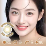 Uyaai DNA Taylor Brown Hazel Contact Lens